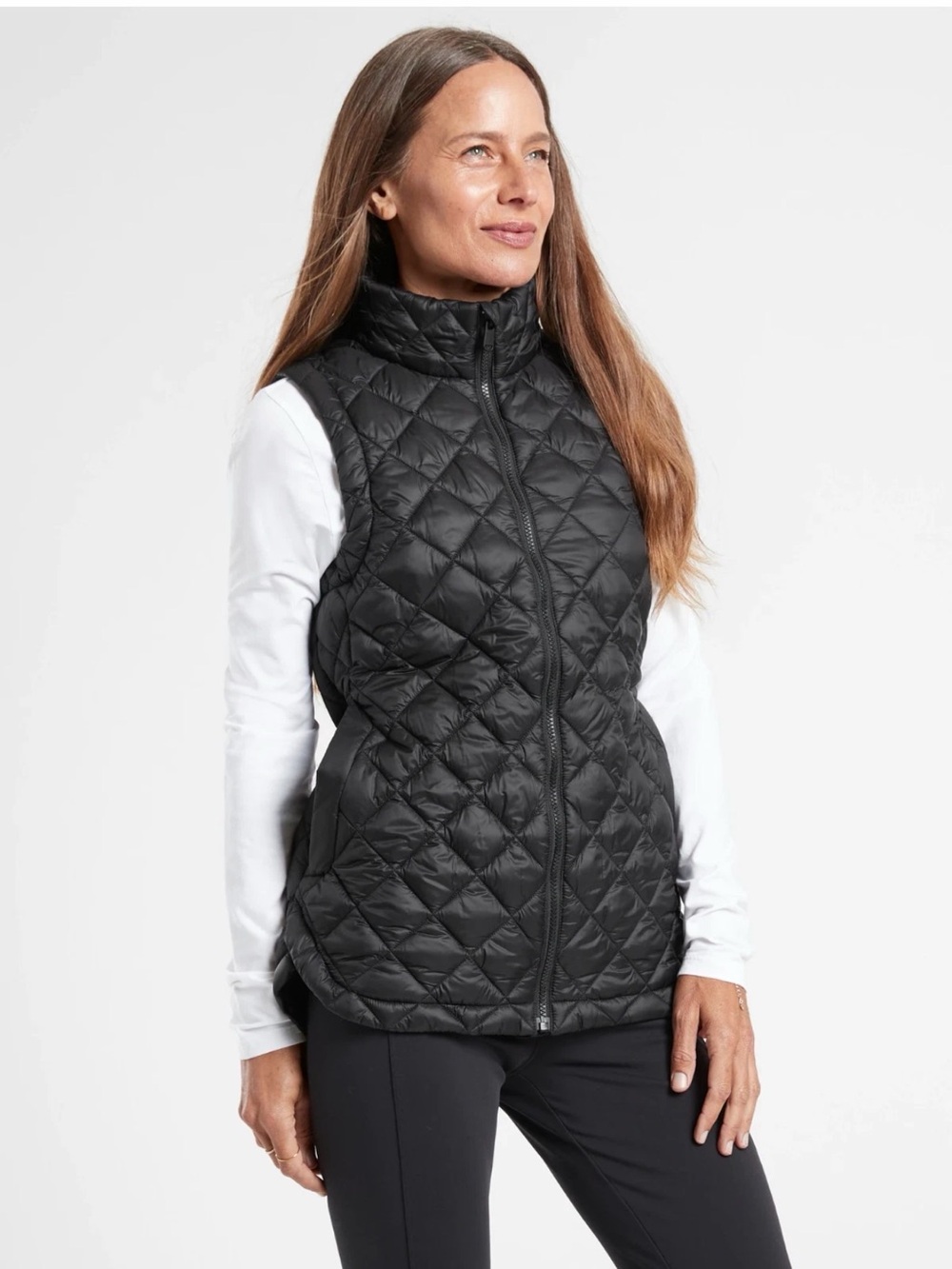 NWOT Athleta Featherless Vest Size M